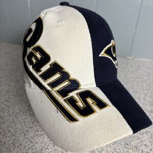Vintage 90’s Saint Louis Rams STL NFL Football Split Adjustable Los Angeles LA